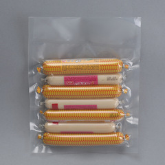 廠家直供尼龍真空袋可設計印刷冷凍粽子燒雞食品透明真空  包裝袋