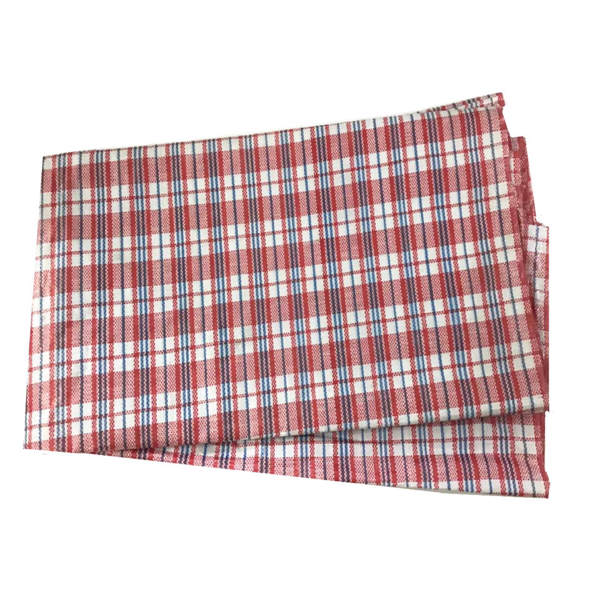 生产定织PP布  格子编织布  可作格子手提袋