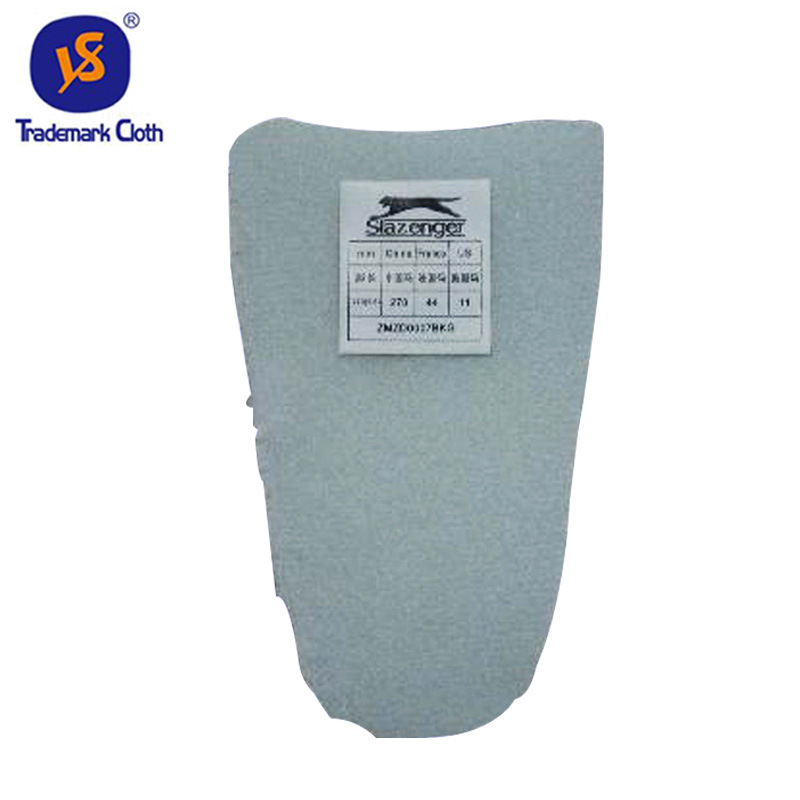 厂家直销质量上层热压鞋舌标 布标印刷材料