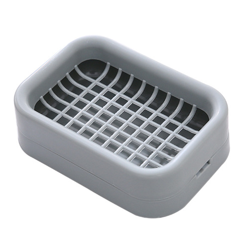 New creative bathroom double-layer drain soap dish soap bathroom fashion handmade soap holder soap box soap holder