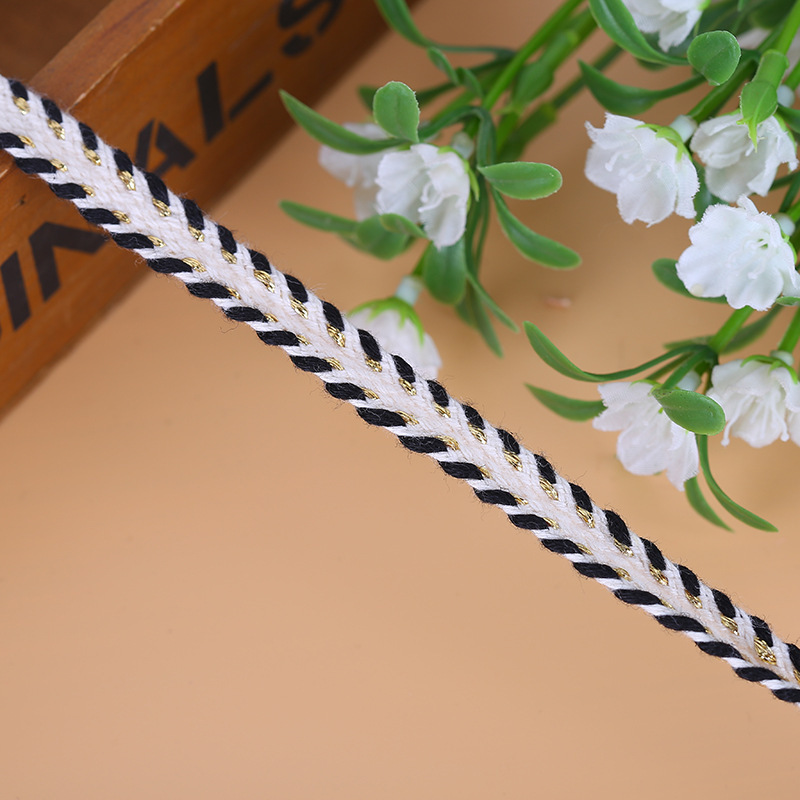 新款明星同款织带小香风女士韩国民族风 DIY服装头饰织带装饰辅料