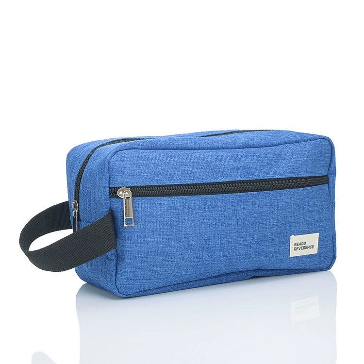 Cosmetic Bag Travel Organizer, Men's Handheld Toiletry Pouch, 26×10×15 cm, Lightweight