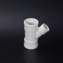 ��ʢ���zPVC�ܼ����{��ˮб��ͨ45��Y������ӿ���ˮ�ܲ�