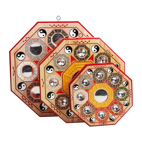 Manufacturer of mahogany painted nine palaces and eight trigrams mirrors, convex mirrors, concave mirrors, home furnishings, pendants, jewelry, bulk wholesale