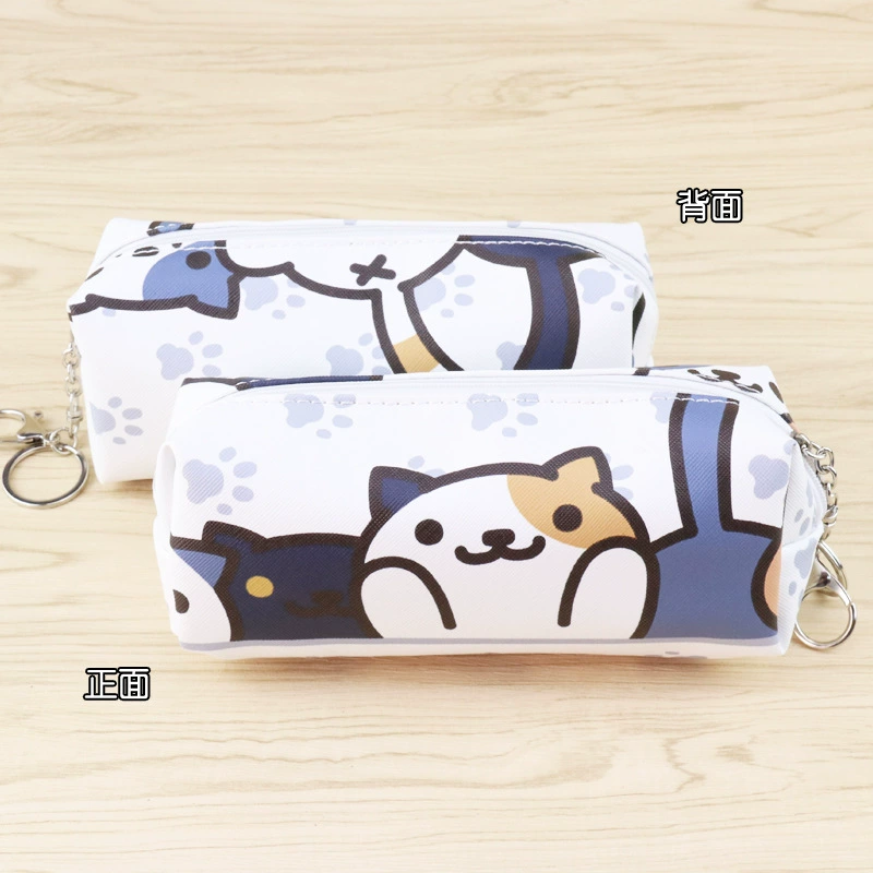 Периферийная Jiikawa милая маленькая восьмерка Usachi Totoro эльф кожаный чехол на молнии для карандашей школьные канцелярские товары