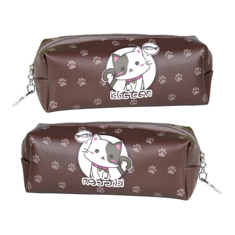 Периферийная Jiikawa милая маленькая восьмерка Usachi Totoro эльф кожаный чехол на молнии для карандашей школьные канцелярские товары