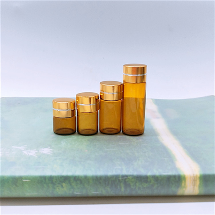 现货销售1ml2ml3ml5ml精油分装瓶含内塞管制瓶保健品保健品分装瓶