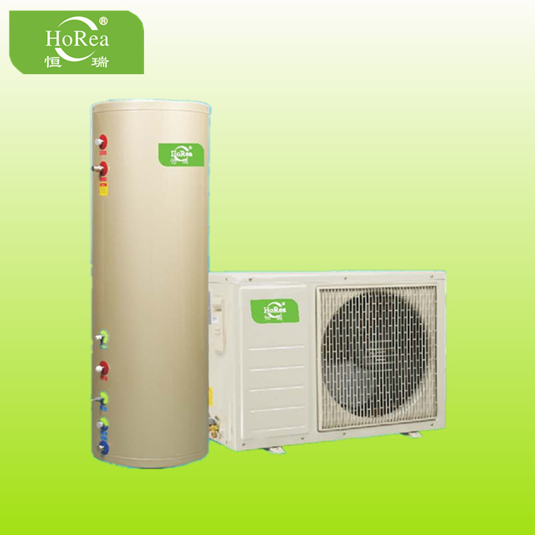 空气能热水器1匹P空气源热泵水循环家用150L节能分体机厂家批发