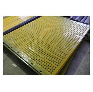 生产替代不锈钢冲孔筛网的聚氨酯矿筛网 各式 耐用筛网公路围栏