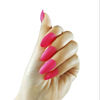 Matte fake nails for manicure, European style, ready-made product