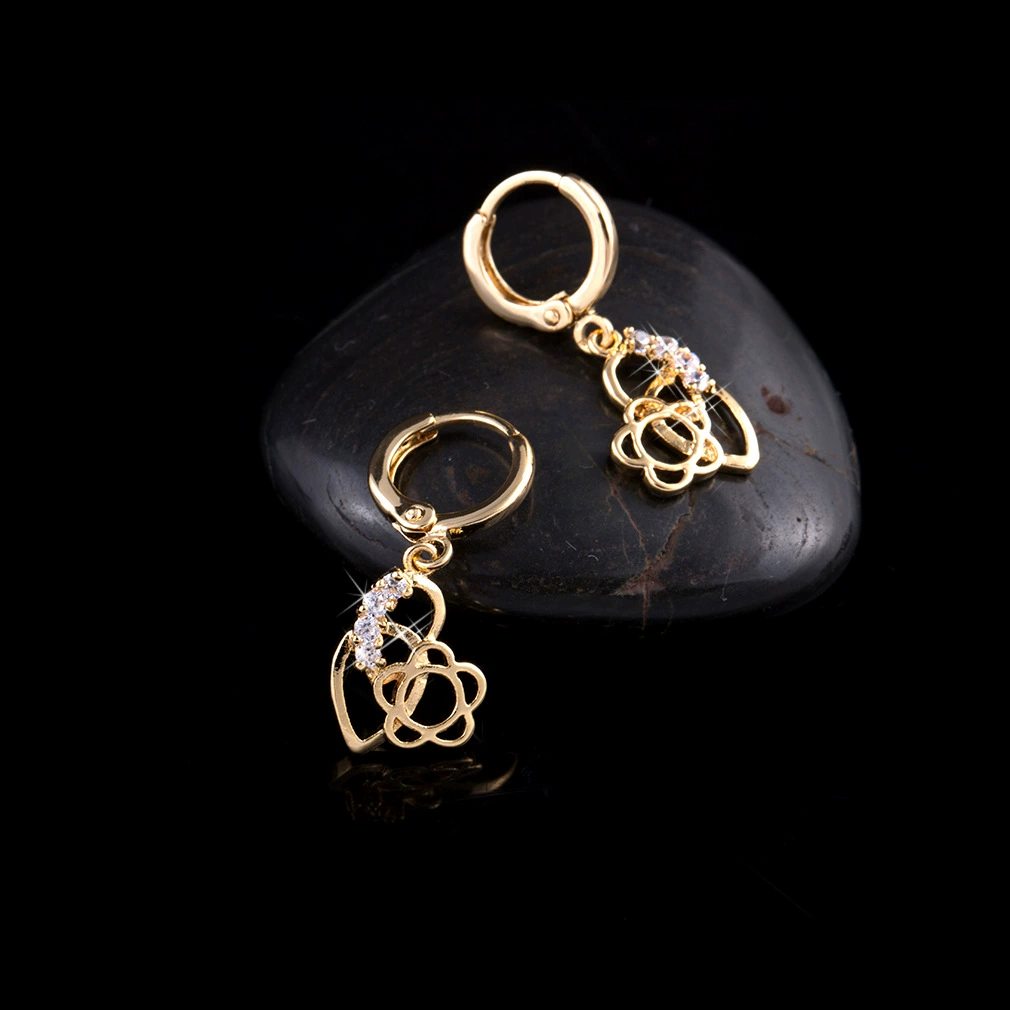 Изящные серьги, аксессуар, оптом, 18 каратов, Aliexpress