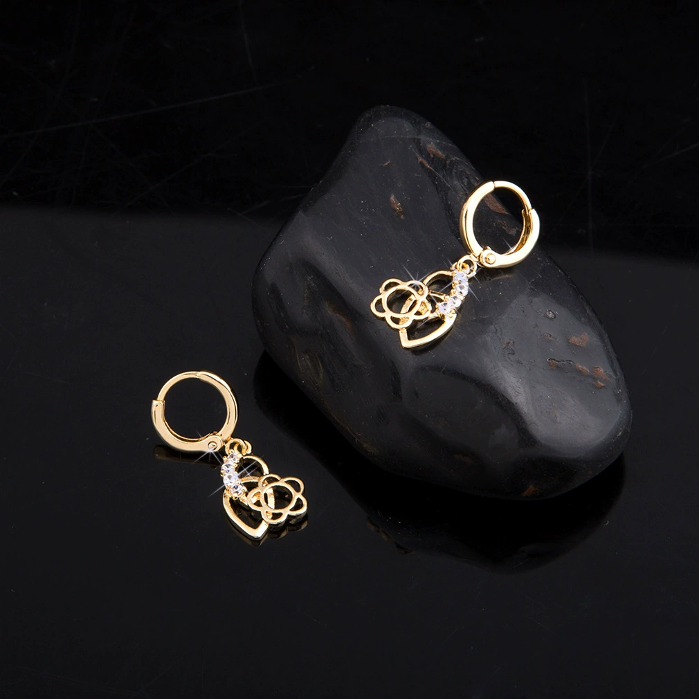 Изящные серьги, аксессуар, оптом, 18 каратов, Aliexpress