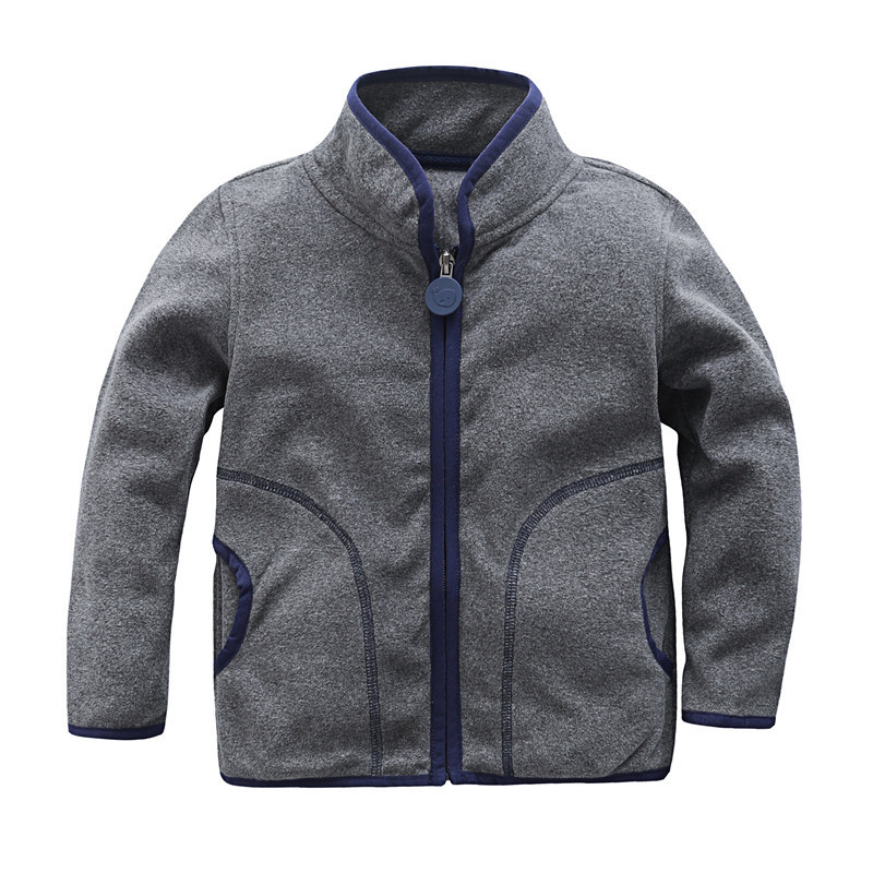Children's Sweater Coat 2018 Spring and Autumn Girls' Children's Fleece Cardigan Coat Women's Baby Fleece Jacket