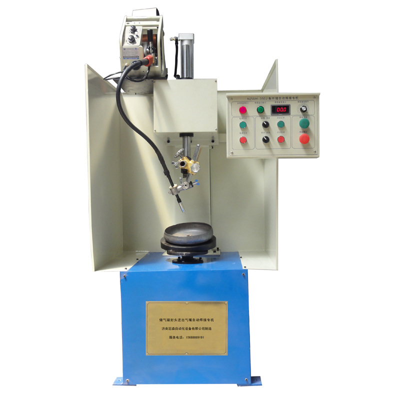 储气罐筒体进出气嘴角环缝自动焊接专机