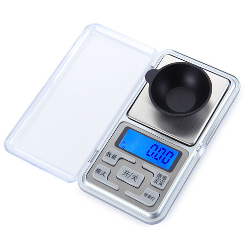 Rechargeable jewelry scale 0.1g scale portable balance mini electronic scale 0.01g precision pocket scale palm scale