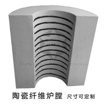 陶瓷纖維電加熱圈圓形爐膛帶蓋耐1200高溫管式電阻爐實驗室高溫爐