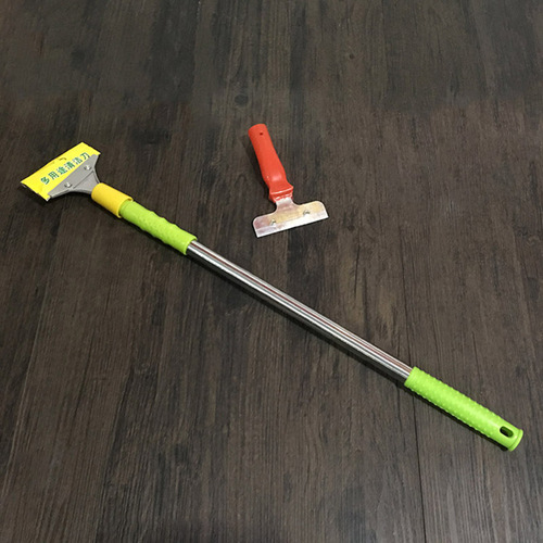 Wholesale putty knife long aluminum alloy floor cleaning knife aluminum alloy glass cleaning shovel scraper beauty seam tool