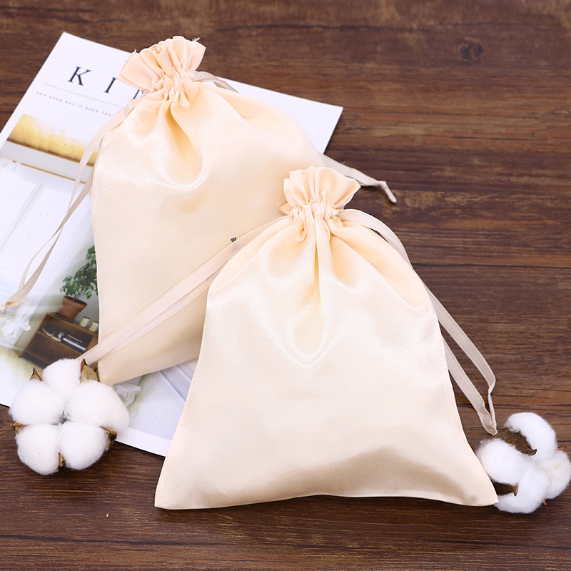 厂家供应丝绸随身香包礼品袋束口袋收纳袋丝滑绒布袋可印LOGO