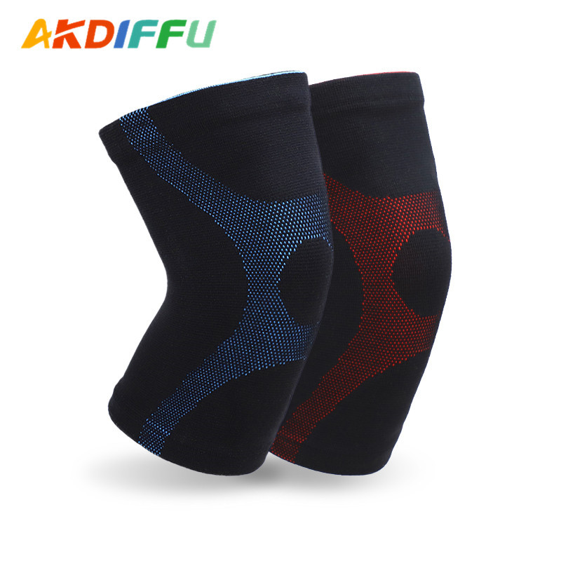 Unisex corto punto compresión kneepad deportes kneepad apoyo protección caliente rodilla escalada pie cesta fila neto