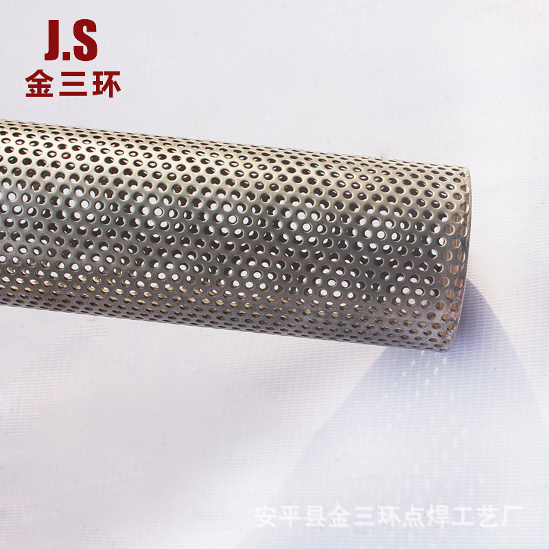 304不锈钢过滤筒 排水沟管道工业石油化工杂质过滤包边过滤网筒