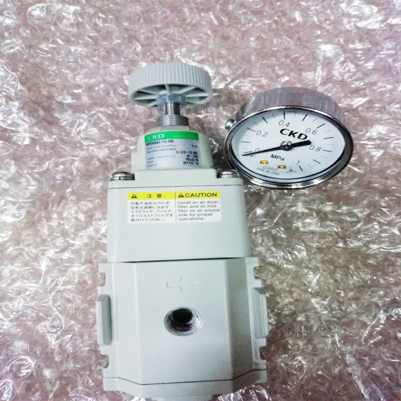 日本原装CKD调压阀RP2000-10-08带表带支架需要订货5-9工作日