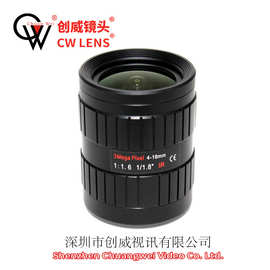 工业镜头 手动光圈4-18mm 3MP 1/1.8 C接口 创威视讯镜头CCTVLENS