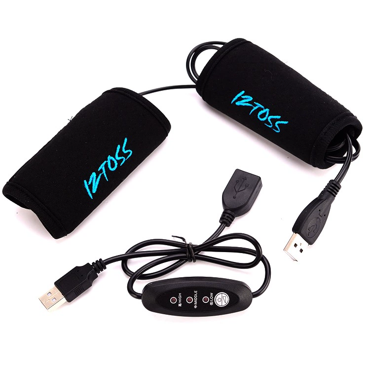 Зимняя новая ручка мотоцикла нагревательная ручка для обогрева электромобиля USB-вход с модификацией переключателя контроля температуры