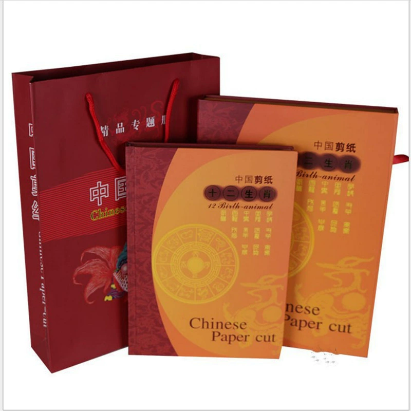 Оптовые книжные подарки из бумаги, двенадцать зодиаков, десять странных деловых подарков из бумаги, встречи, подарки в китайском стиле в наличии