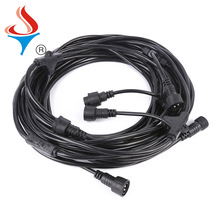 美國熱銷燈串線 E27戶外防水燈串線 E27聖誕串燈電源線