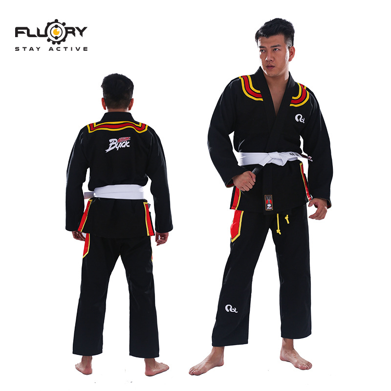 FLUORY fire barrier Brazil Jiu Shu Dao clothing BJJ GI adult children's male and female professional competition training judo clothing