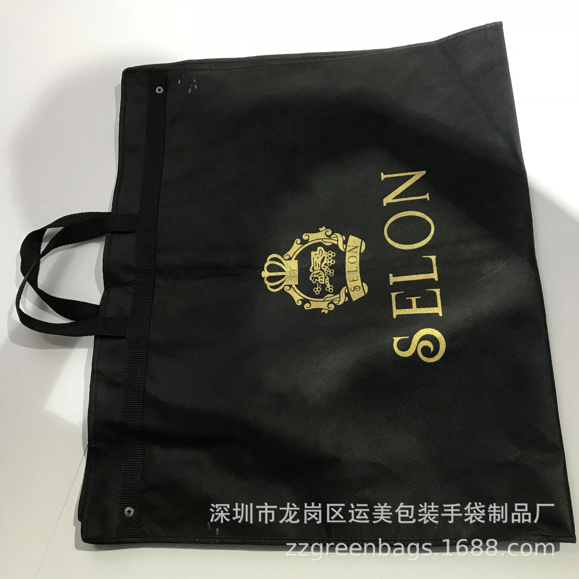 厂家批发制作无纺布防尘罩衣物防尘袋西服袋衣服套衣物挂衣袋