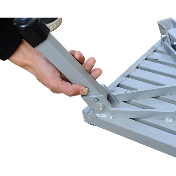 Aleación de aluminio engrosada antideslizante taburete RV pedal plegable RV plataforma paso suministros de viaje