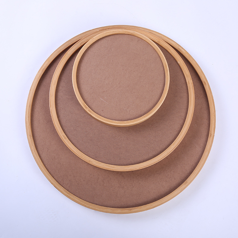 Tao Jane Simple Modern Round Photo Frame Pastoral Creative Wall Frame Frame Frame Bamboo Decorative Painting Frame Home