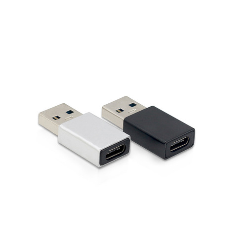 Type c母转USB3.0合金转接头Type C转USB支持3.0速Type-C母转A公