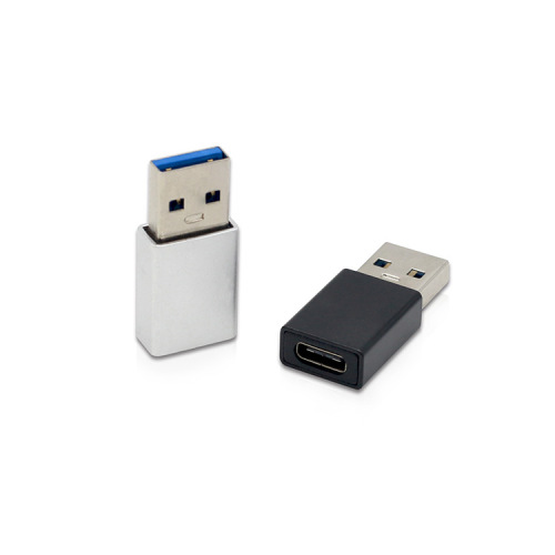 Type c母转USB3.0合金转接头Type C转USB支持3.0速Type-C母转A公