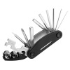 Bike, tools set for repair, universal tire repair tool, folding wrench, gloves