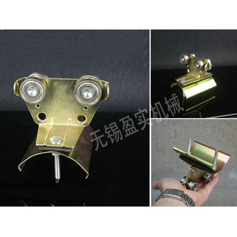 HDXL电缆滑轨 C40型钢电缆滑线导轨 四轮台车推缆台车滑车首车