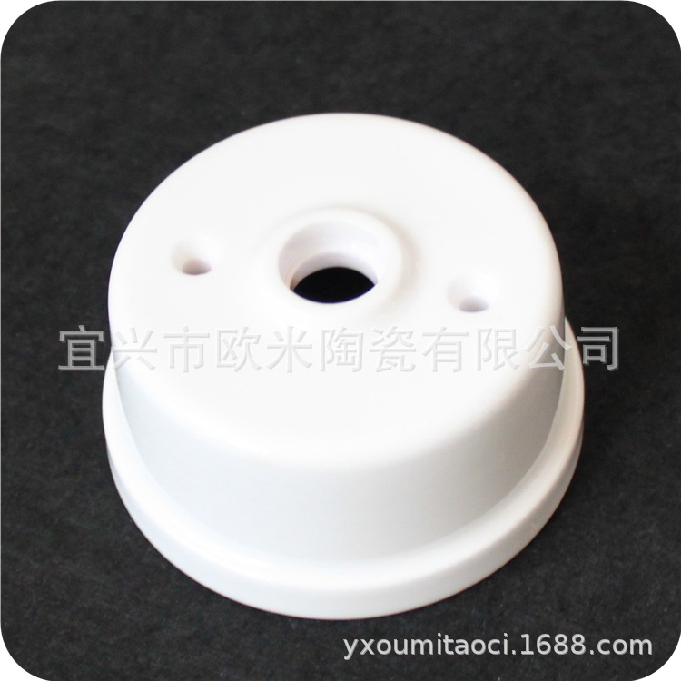 厂家批发陶瓷开关插座 欧式开关插座 绝缘陶瓷 上釉陶瓷灯头 灯座
