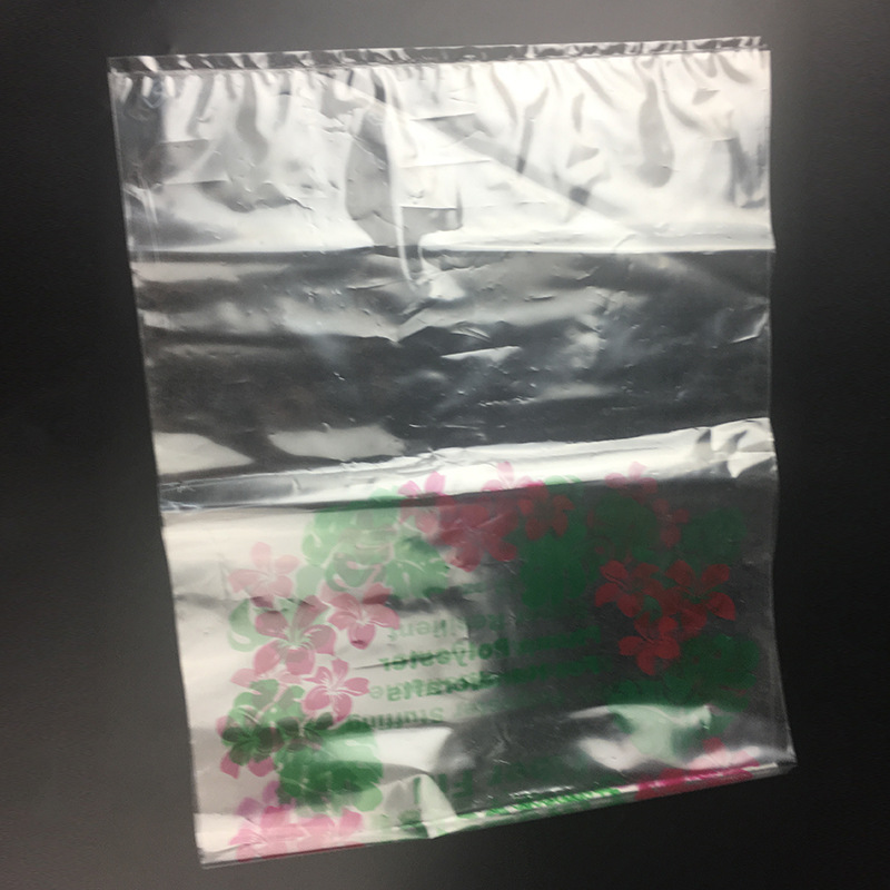 Fuente de la fábrica PE bolsillo plano transparente bolsa de embalaje de plástico engrosada membrana interna a prueba de polvo bolsa de plástico respetuoso del medio ambiente PE bolsa