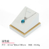 鸿泰 High-end white ring, jewelry, emerald pendant, stand, props, bracelet, accessory, storage system