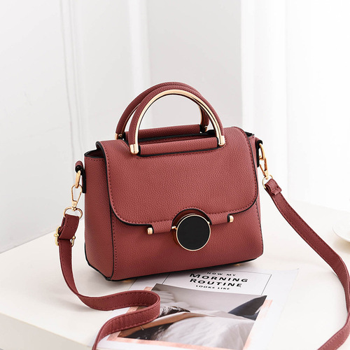  Autumn and Winter New Style Bags, Sweet and Fashionable Women's Bags, Solid Color Trendy Crossbody Shoulder Handbags, One Piece Dropshipping