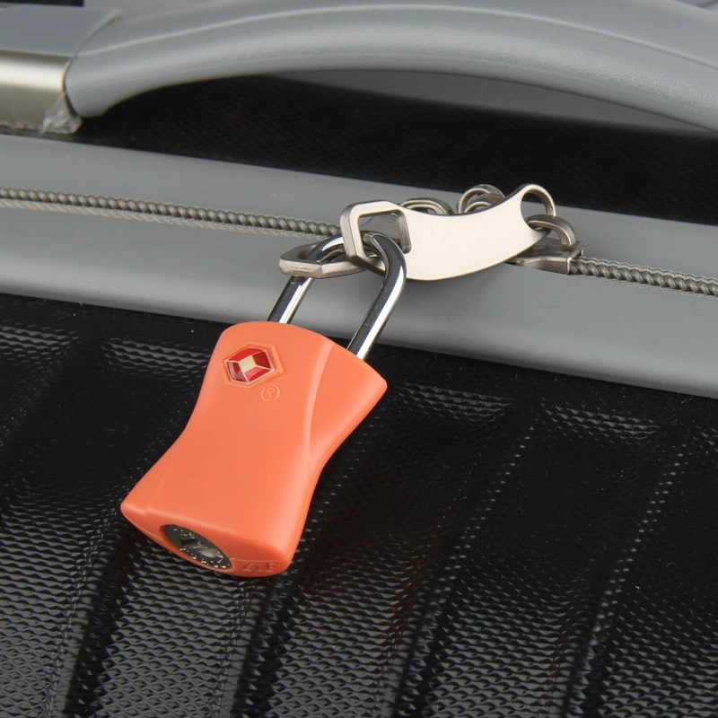 Замок TSA Customs на рюкзаке: открытие молнии чемодана, маленький подвесной шкафной замок без пароля TSA361