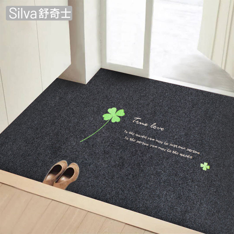 Printed Entry Door Floor Mat Door Rub Soil Bathroom Non-Slip Carpet Home Waterproof and Durable