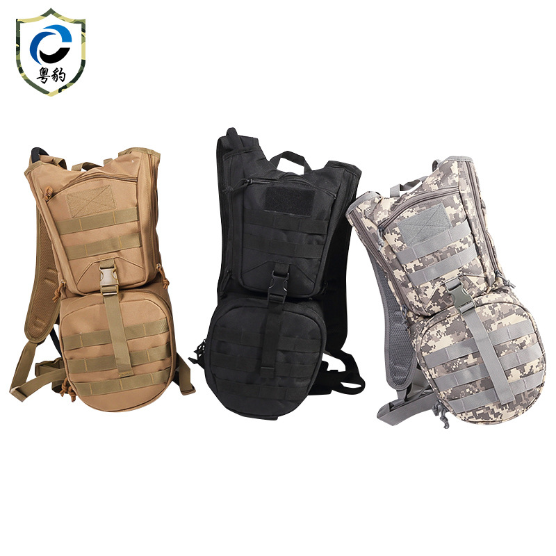 En stock bolsa de agua portátil multifuncional MOLLE camping ciclismo bolsa de agua contiene bolsa de agua 3L