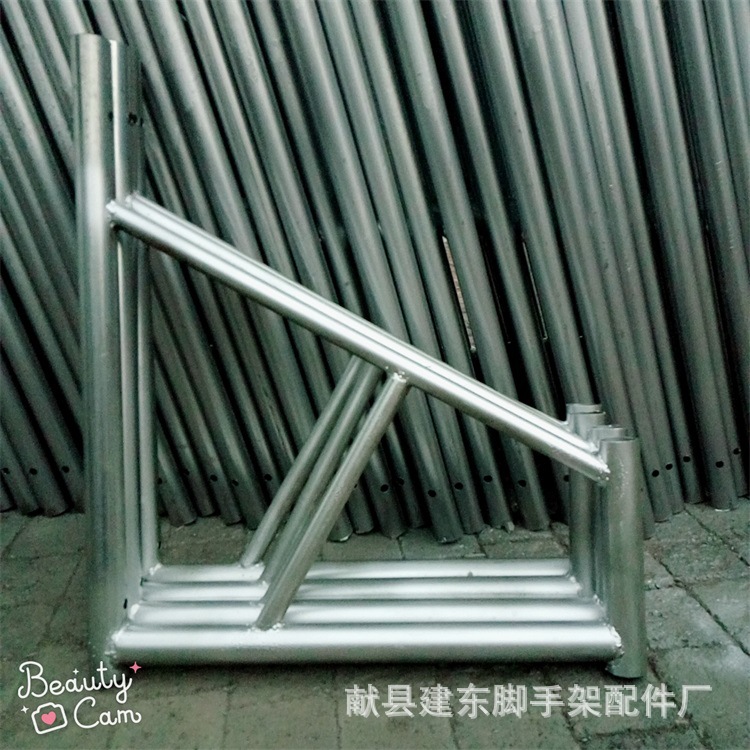 厂家镀锌三角支架门型三脚支架稳固脚手架配件盘扣式脚手架三脚架
