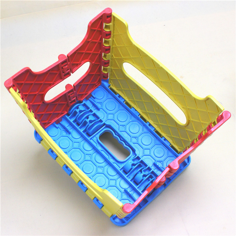 BD - 05 pequeño punto taburetes plegables de plástico fábrica al por mayor venta directa con mano taburetes para niños taburetes portátiles