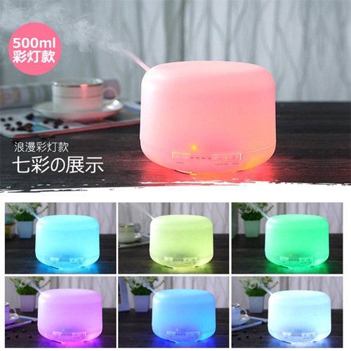 500ML Air Humidifier Mini Aromatherapy Machine Unbranded Same as Muji Ultrasonic Aromatherapy USB Essential Oil Home Desk