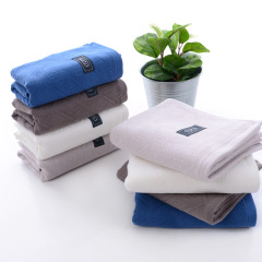 毛巾純棉批髮紗布柔軟吸水日系風簡約文藝公司禮品酒店刺繡logo