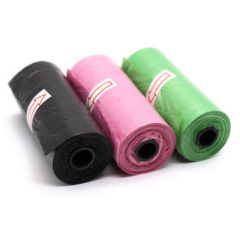 Baby outing spare 1-time extraction point-break garbage bag baby diaper discard bag box 15 single rolls