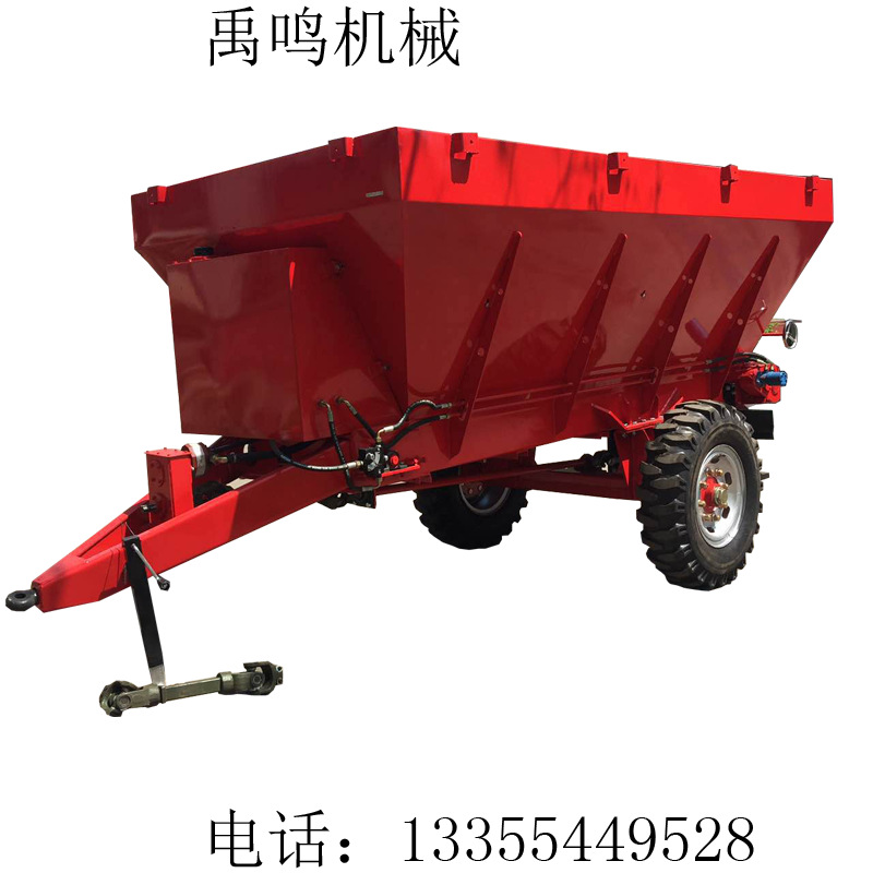 禹鸣机械供应撒肥车 抛粪车 干湿粪便抛撒车 农场用